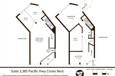 3/385 Pacific Highway Crows Nest NSW 2065 - Floor Plan 1