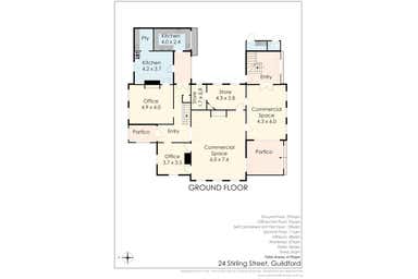 GUILDFORD POST OFFICE, 24 Stirling Street Guildford WA 6055 - Floor Plan 1