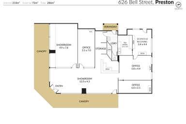626 - 628 Bell Street Preston VIC 3072 - Floor Plan 1