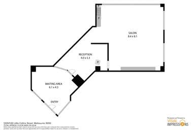 1209/530 Little Collins Street Melbourne VIC 3000 - Floor Plan 1