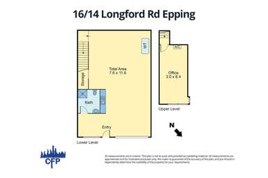 16/14 Longford Road Epping VIC 3076 - Floor Plan 1