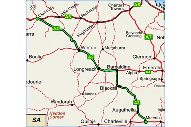 SADLEIRS WATERHOLE, 80 ALBERT STREET Morven QLD 4468 - Floor Plan 1