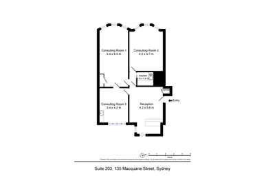 Suite 203, 135 Macquarie Street Sydney NSW 2000 - Floor Plan 1