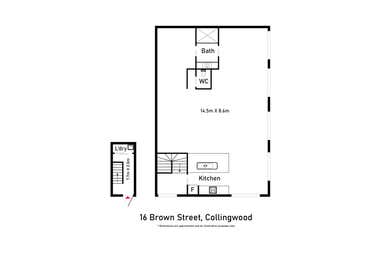 16 Brown Street Collingwood VIC 3066 - Floor Plan 1