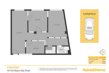 19/103 Majors Bay Road Concord NSW 2137 - Floor Plan 1