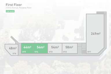 Paradise Chambers, U14/15, 2 Grice Avenue Paradise Point QLD 4216 - Floor Plan 1