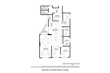 Suite 502, 379 Kent Street Sydney NSW 2000 - Floor Plan 1