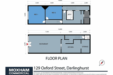 129 Oxford Street Darlinghurst NSW 2010 - Floor Plan 1
