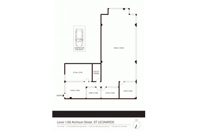 103/26 - 30 Atchison Street St Leonards NSW 2065 - Floor Plan 1