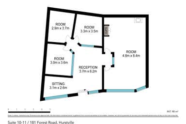 Suite 10 & 11, 181-183a Forest Rd Hurstville NSW 2220 - Floor Plan 1