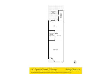 1/42 Sydney Street St Marys NSW 2760 - Floor Plan 1