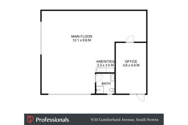 9/35 Cumberland Avenue South Nowra NSW 2541 - Floor Plan 1