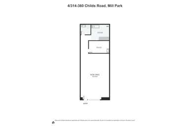 4/314-360 Childs Road Mill Park VIC 3082 - Floor Plan 1