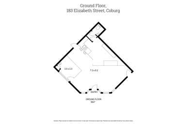Ground Floor Shop, 138 Elizabeth Street Coburg North VIC 3058 - Floor Plan 1