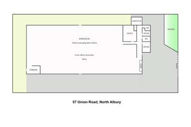 57 Union Road North Albury NSW 2640 - Floor Plan 1