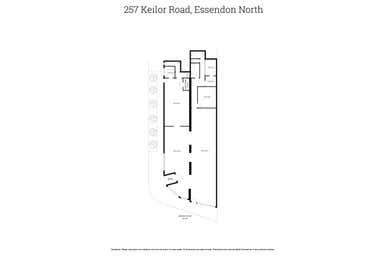 GF, 257 Keilor Road Essendon North VIC 3041 - Floor Plan 1