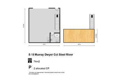 Unit 5, 8  Murray Dwyer Ct Mayfield West NSW 2304 - Floor Plan 1