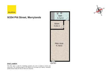 9/254 Pitt Street Merrylands NSW 2160 - Floor Plan 1