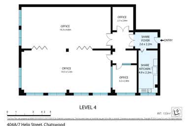 404a/7 Help Street Chatswood NSW 2067 - Floor Plan 1