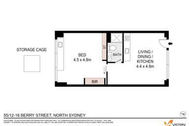55/12-16 Berry Street North Sydney NSW 2060 - Floor Plan 1
