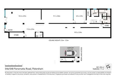 546 - 548 Parramatta Road Petersham NSW 2049 - Floor Plan 1