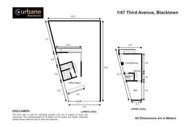 1/47 Third Avenue Blacktown NSW 2148 - Floor Plan 1