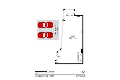 105/100 Cleveland Street Chippendale NSW 2008 - Floor Plan 1