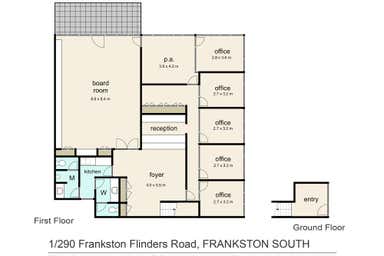 Suite 1, Peninsula Gate Corporate - 290-292 Frankston Flinders Road, Baxter, VIC, Suite 1, 290-292 Frankston-Flinders Road Frankston VIC 3199 - Floor Plan 1