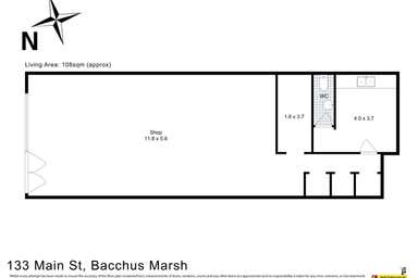 133 Main Street Bacchus Marsh VIC 3340 - Floor Plan 1