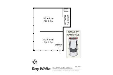 2/11 Hunter Street Waterloo NSW 2017 - Floor Plan 1