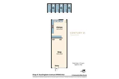 41 Buckingham Ave Springvale VIC 3171 - Floor Plan 1