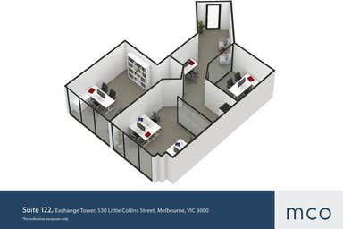 Exchange Tower, Suite 122, 530 Little Collins Street Melbourne VIC 3000 - Floor Plan 1