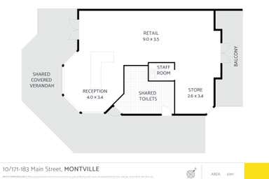 10/171-183 Main Street Montville QLD 4560 - Floor Plan 1