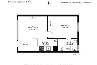 1-6, 5 Passfield Street Brunswick West VIC 3055 - Floor Plan 1