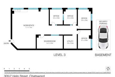 305/7 Help Street Chatswood NSW 2067 - Floor Plan 1