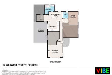 Office, 62 Warwick Street Penrith NSW 2750 - Floor Plan 1