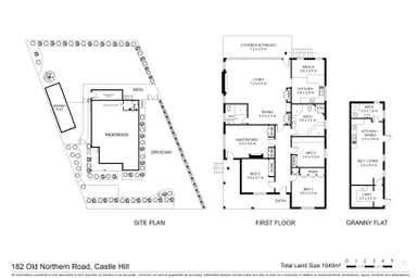 182 Old Northern Road Castle Hill NSW 2154 - Floor Plan 1