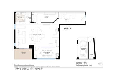 Suite 401, 6A Glen Street Milsons Point NSW 2061 - Floor Plan 1