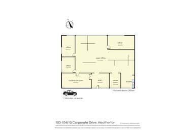 103-104, 15 Corporate Dve Heatherton VIC 3202 - Floor Plan 1