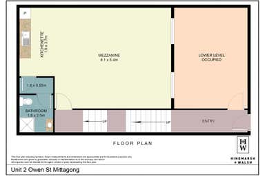 Mezzanine Unit 2, 6-10 Owen Street Mittagong NSW 2575 - Floor Plan 1