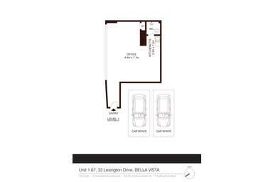 1.07, 33 Lexington Drive Bella Vista NSW 2153 - Floor Plan 1