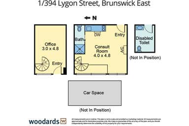 1/394 Lygon Street Brunswick East VIC 3057 - Floor Plan 1