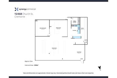 T2/658 Church St Cremorne VIC 3121 - Floor Plan 1