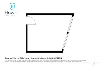 Level 3, Room 47, 52-60 Brisbane Street Launceston TAS 7250 - Floor Plan 1