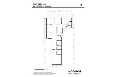 1201-1203/84 Pitt Street Sydney NSW 2000 - Floor Plan 1
