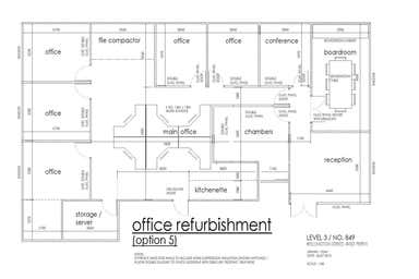 Level 3, 849 Wellington Street West Perth WA 6005 - Floor Plan 1