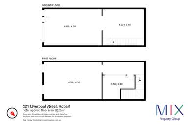 1/221 Liverpool Street Hobart TAS 7000 - Floor Plan 1