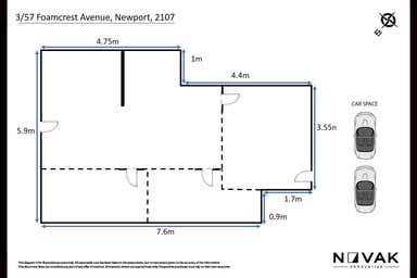 3/57 Foamcrest Avenue Newport NSW 2106 - Floor Plan 1