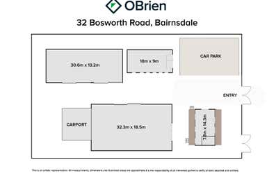32 Bosworth Road Bairnsdale VIC 3875 - Floor Plan 1