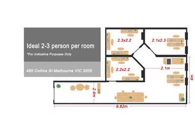 201/480 Collins St Melbourne VIC 3000 - Floor Plan 1